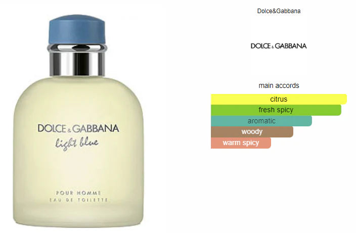 OUR VERSION OF D&G LIGHT BLUE